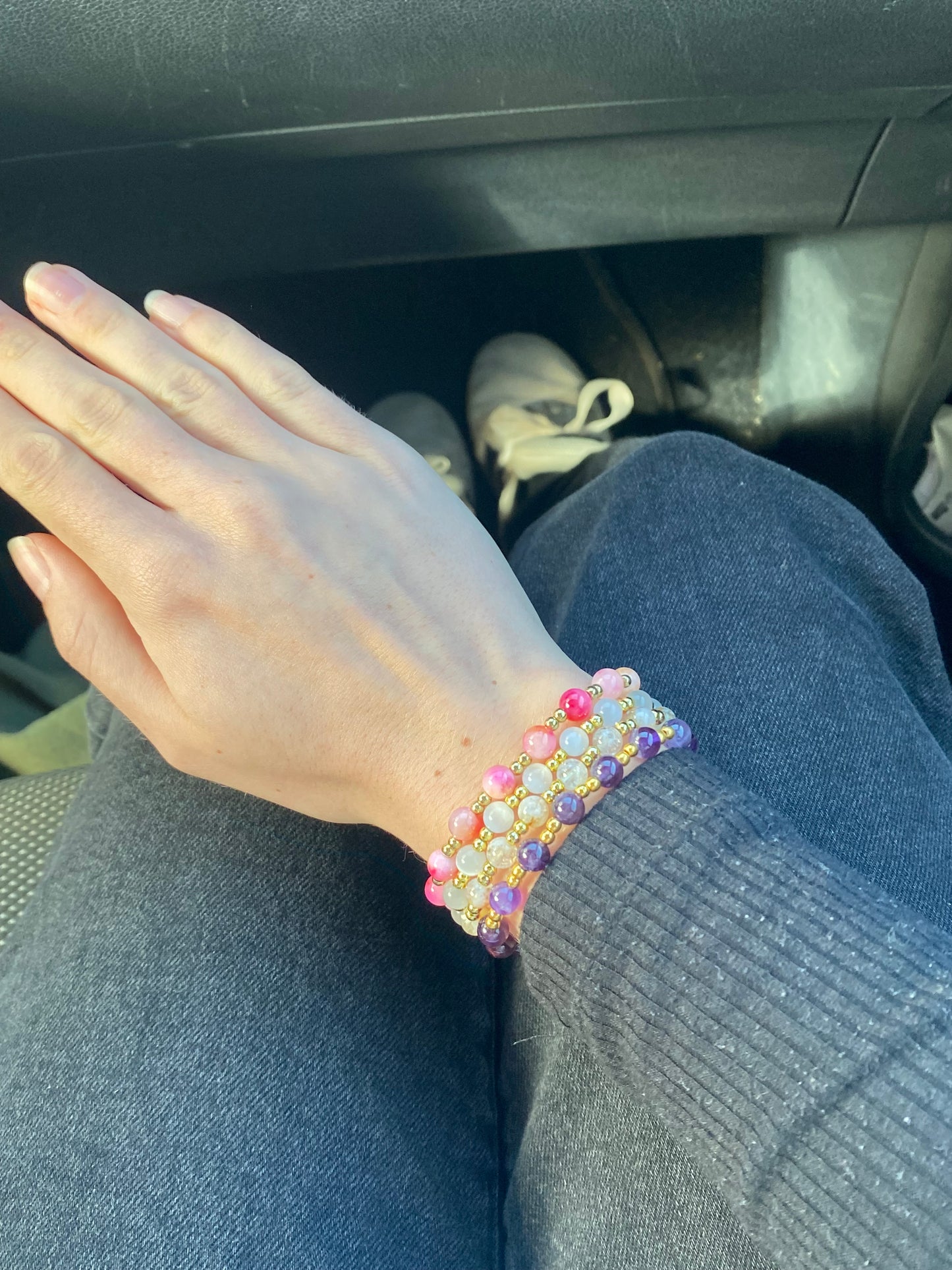 Bracelet Quartz Rose