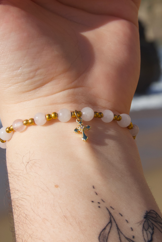 Bracelet Quartz Rose