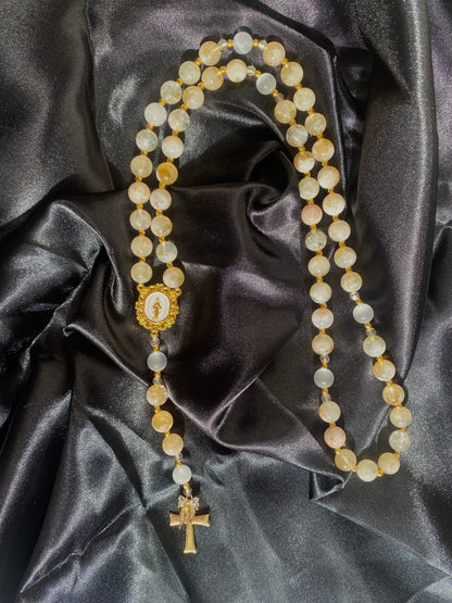 Rosary - Citrine