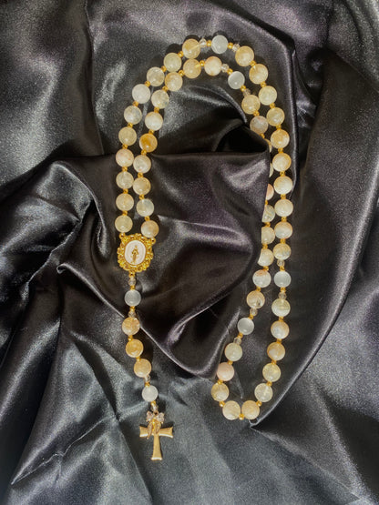 Rosary - Citrine
