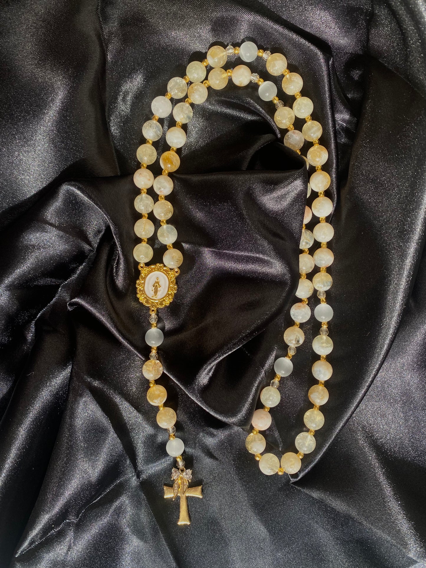 Rosary - Citrine