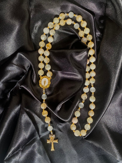 Rosary - Citrine