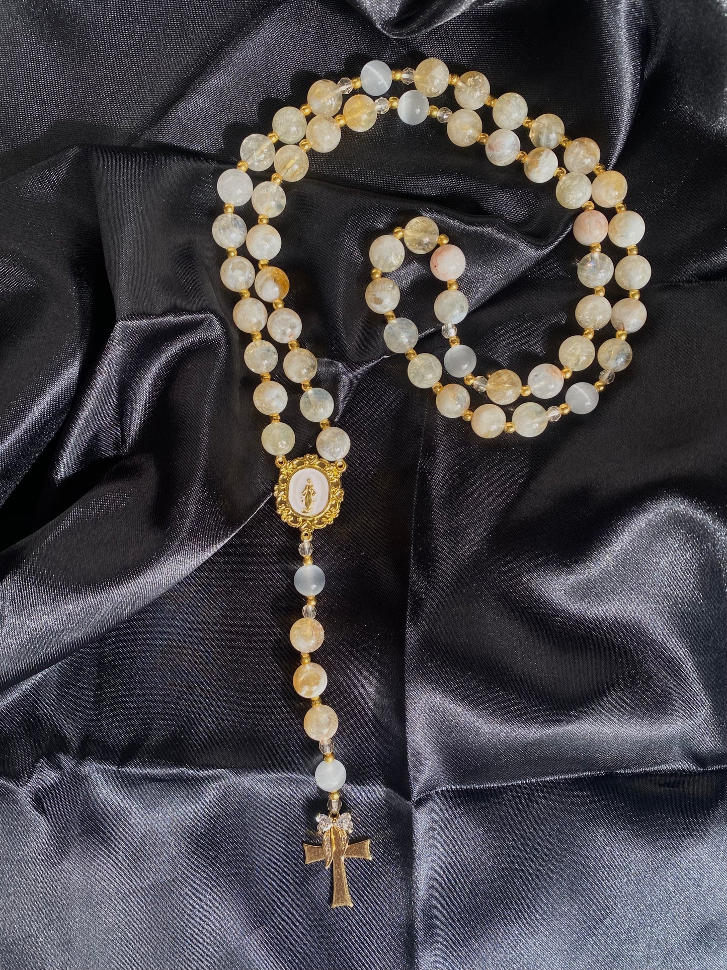 Rosary - Citrine