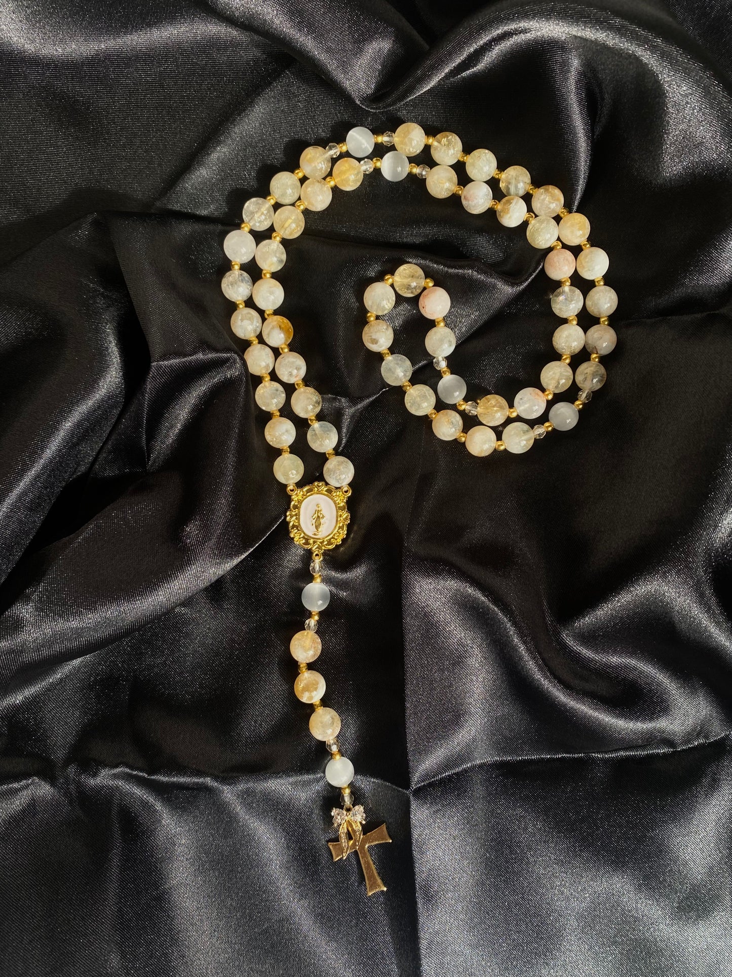 Rosary - Citrine