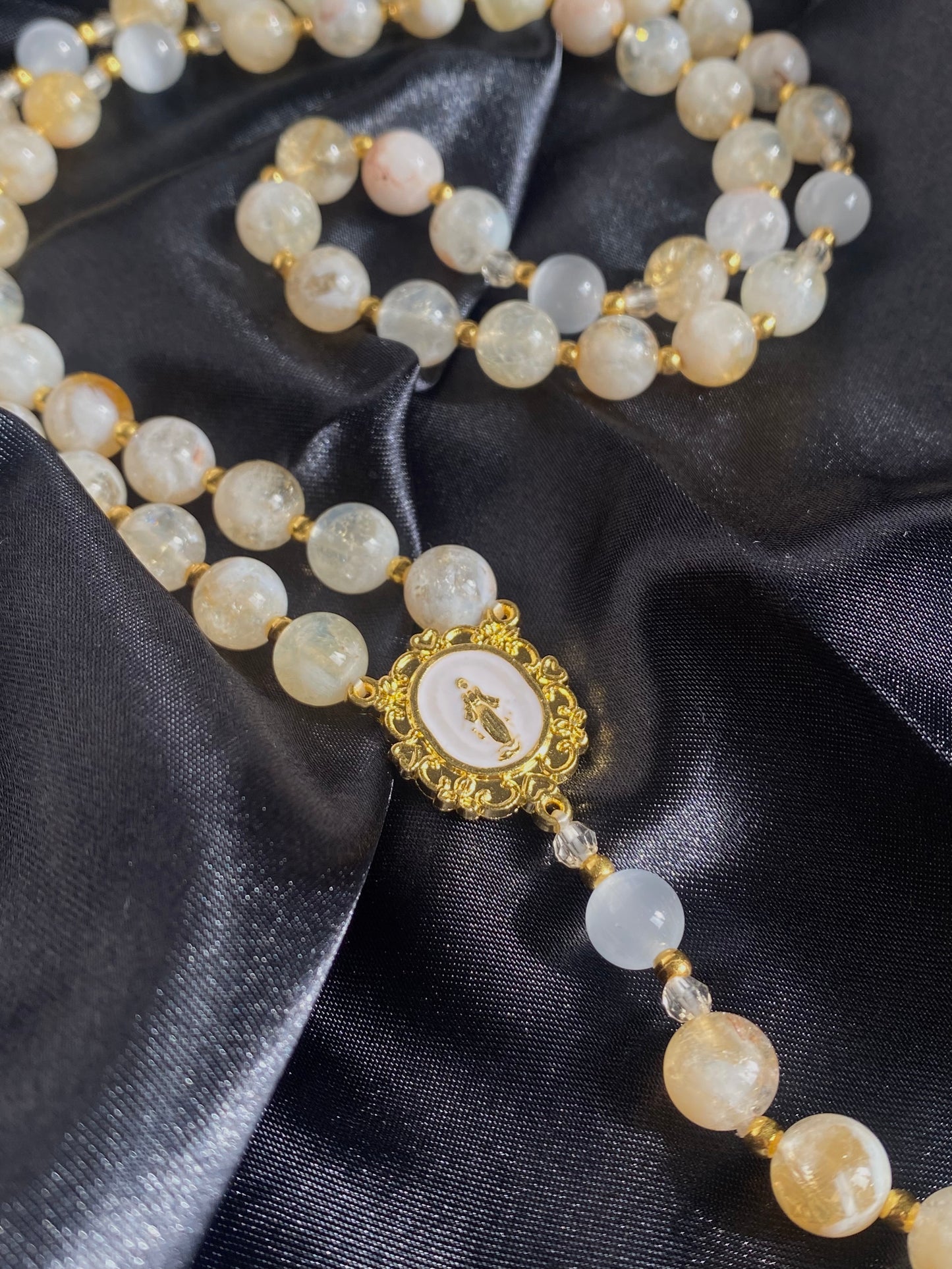 Rosary - Citrine